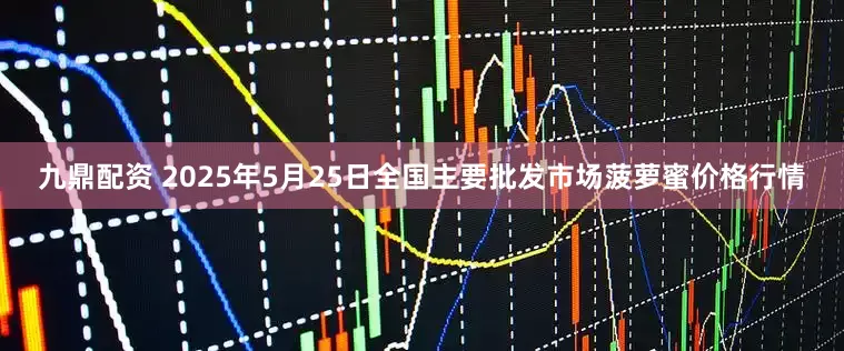 九鼎配资 2025年5月25日全国主要批发市场菠萝蜜价格行情